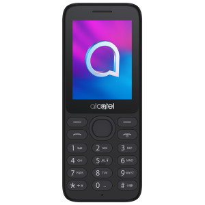 Мобильный телефон Alcatel 3080G черный моноблок 3G 4G 1Sim 2.4