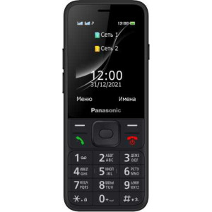 Мобильный телефон Panasonic TF200 32Mb черный моноблок 2Sim 2.4